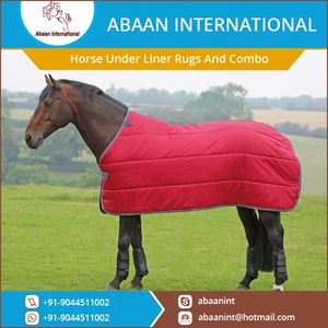 Warm Horse Stable Rug mit Polyfill Insulation Geste ppte Innen decke für kaltes Wetter Komfort Gepolsterte Stepp decke für den Winter - Product Image 3