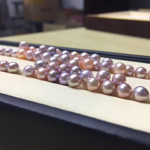 Perlas de Agua Dulce Sueltas de 3-7 mm, Pequeñas a Medianas, con Medio Agujero, Partículas Desnudas con Espejo de Luz Intensa, Perfectamente Resistentes, para Proyectos de Manualidades - Product Image 3