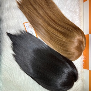 Listo para enviar 12-14 ''Bob peluca Remy grado cabello humano de Vietnam hueso crudo recto pelucas cortas - Product Image 2