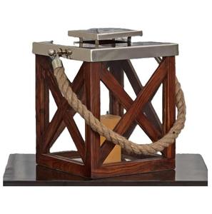 Support de bougie en bois naturel, décoratif, rustique, minimaliste, décoration d'intérieur, centre de table pour mariage - Product Image 6