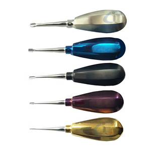 Kit d'instruments chirurgicaux dentaires manuels pour l'extraction dentaire, forceps, élévateur radiculaire, outils d'implantation et de suture - Product Image 1