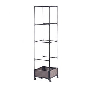 กระถางปลูกต้นไม้พร้อมเสาค้ำต้นไม้แบบมีล้อ - Product Image 1