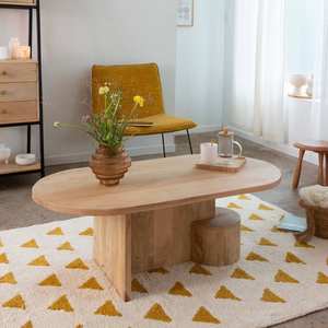 Mesa de centro de madera de mango Vandana Aston Zentrix - Product Image 1