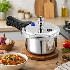 Olla a Presión de Acero Inoxidable de 5 L, Olla a Prueba de Explosiones para Cocina de Gas e Inducción con Tapa - Product Image 5