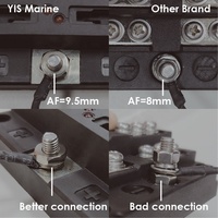 YIS Marine-portafusibles de hoja Modular para coche, DC 12 v, panel de cubierta de bloque, tractor, 12 voltios, barra automotriz de autobús y camión