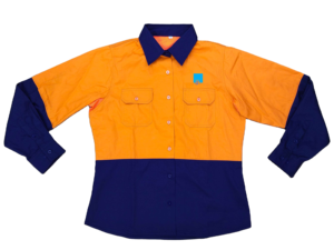 Camisa de Trabajo de Manga Corta para Hombre, Corte Relajado, Algodón, Twill, con Botones - Product Image 1