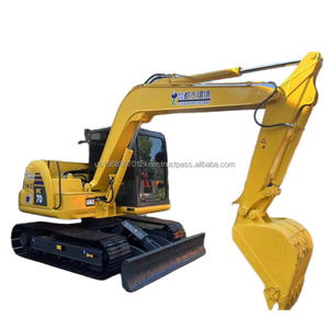 Mini-excavatrice sur chenilles hydraulique Komatsu PC60-8 d'occasion, 6 tonnes, moteur et pompe d'origine, modèle 2018-2022, haute qualité, prix compétitif - Product Image 1