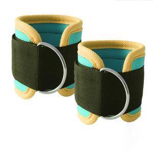 Sangles de cheville réglables personnalisées pour la musculation, en néoprène, avec logo personnalisé, pour cheville et poignet, avec poids intégré - Product Image 1