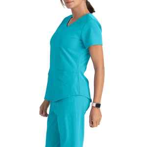Tenues d'infirmière à manches courtes, ensembles de blouses médicales personnalisées, uniformes d'hôpital, blouses médicales pour infirmières - Product Image 5