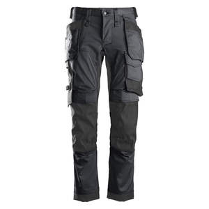 Pantalon de travail haute visibilité réfléchissant pour homme en coton/polyester, avec poches, ignifuge et respirant - Product Image 6