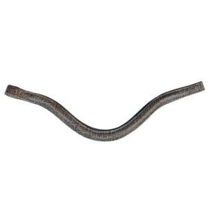 Diadema de Cuero de Lujo para Caballo, en Forma de V, Accesorio Ecuestre, Elegante y Duradero, de Cuero Patentado, Anatómicamente Curvado para Montar - Product Image 4