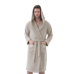 Peignoir en tissu éponge 100% coton pour homme, confort premium, mode hiver - Doux et idéal pour le quotidien, en vente en ligne - Product Image 1