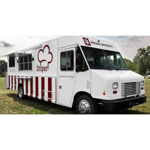 Remorque de restauration entièrement équipée, cuisine mobile rapide de style américain, camions de restauration à vendre aux États-Unis - Product Image 1