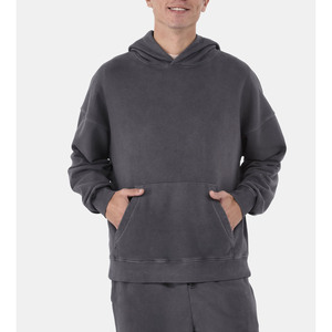 Sweat-shirts à capuche personnalisés pour hommes, pull à capuche à manches longues, vêtements décontractés streetwear, fournisseur en gros de marques privées - Product Image 1