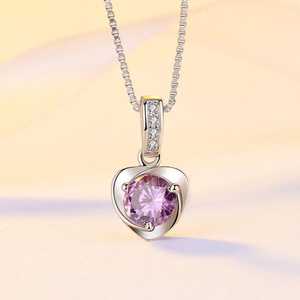 Colgante de diamante moissanita de la mejor calidad para mujer, joyería fina de moda, regalo para cumpleaños y aniversario disponible a buen precio. - Product Image 6