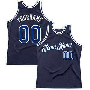 Camiseta de baloncesto azul marino personalizada, estampado sublimado, malla transpirable, unisex, para adultos, nombre del equipo, número personalizado - Product Image 1