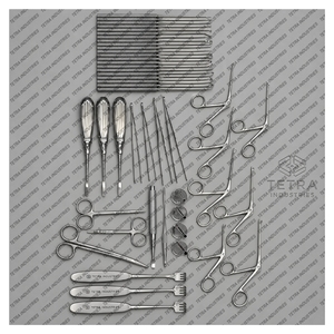 Juego de 101 Instrumentos Manuales para Timpanoplastia, Acero Inoxidable, Microcirugía de Oído, Instrumentos Quirúrgicos ORL y Otología, con Certificación CE, Más Vendido - Product Image 1
