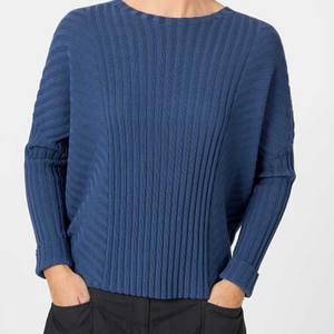 Suéter de punto para mujer - Estilo holgado, ropa urbana de invierno - Elegante jersey de punto de color liso para mujer, transpirable, otoño 2026 - Product Image 6