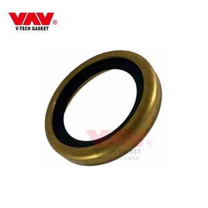 TAIWAN Engine Assembly <b>SEAL</b> 6150-61-2540 for KOMATSU TRACTOR PARTS - Product Image 5