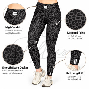 Vente Flash : Leggings de Yoga Femme Taille Haute Élastique, Confortables et Longs – Nouveau Style, Faible MOQ - Product Image 3
