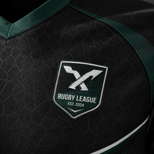 Conjunto de Camiseta de Rugby para Hombre X Sports City, Sublimada, 100% Poliéster, Cuello en V, Manga Corta, Absorbe la Humedad, para Todas las Temporadas - Product Image 4