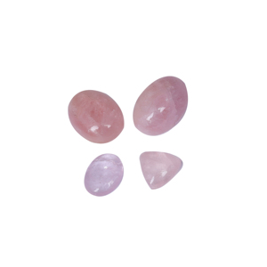 พลอยมอร์แกไนต์สีชมพูทรงแคโบชองแบบอิสระสำหรับทำเครื่องประดับ พลอยกึ่งมีค่า ขายส่ง - Product Image 1