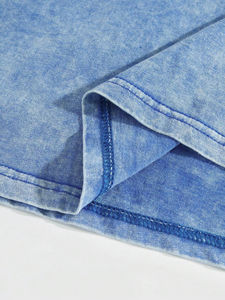 Camiseta de Estilo Urbano para Hombre, Corte Regular, Ecológica, Transpirable, con Tela de Algodón Suave para Salidas Informales, Personalización Completa - Product Image 5