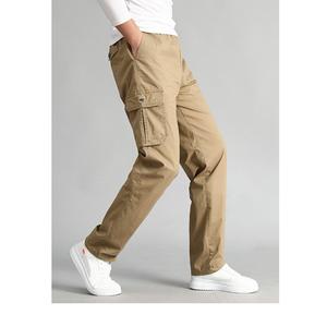 New Design Fitness & <b>Work</b> Trousers Sweatpants & <b>Joggers</b> Canvas Casual High Waist Men's Cargo Pants From BD - Product Image 3