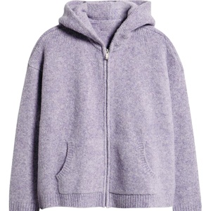 Sweat à capuche zippé en tricot pour homme, personnalisé OEM, tissu doux, chaud, décontracté, de haute qualité, vente en gros, vêtements à marque privée - Product Image 5