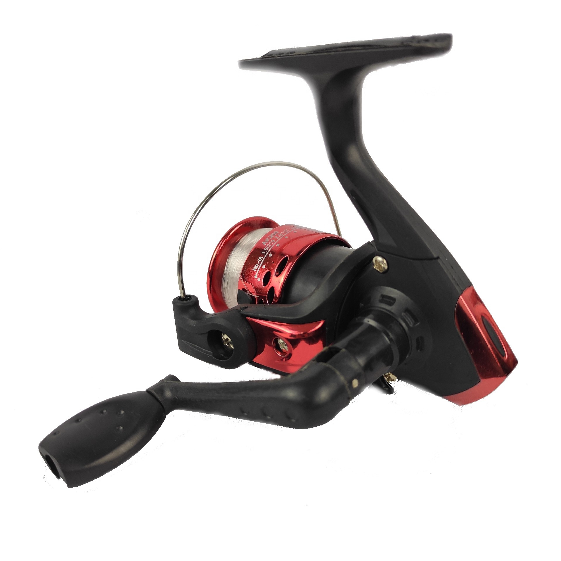 Lightweight Portable AK200 Left Hand Shrimp Reel for Stream Fishing - Ideal  Mini Spinning Reel with Line for Small Fish