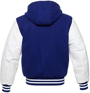 Chaqueta Acolchada para Equipo Escolar de Béisbol Americano 2026, Precio de Fábrica, Lona Negra 100% Algodón, Cuello Mao, Impermeable - Product Image 3