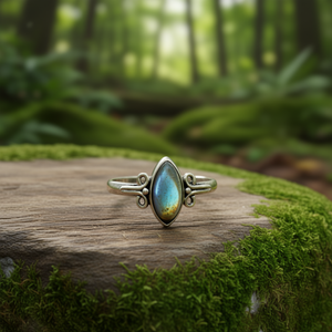 2.0 Gram Fine <b>Labradorite</b> <b>Ring</b> - Product Image 3