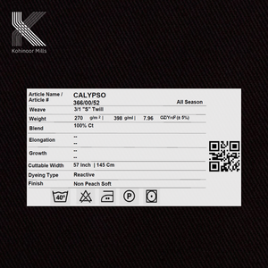 Tela de Tweed 100% Algodón, 280g/m, 3/1 Twill, para Todas las Temporadas, Suave, Elástica, Transpirable, para Pantalones Chinos de Hombre, Venta al Por Mayor - Product Image 4