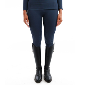 High Quality Custom Women's Silicon <b>Equestrian</b> Horse Riding <b>Leggings</b> Tights Baselayer Set Manufactured by Factory - Product Image 2