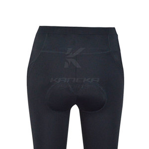 Pantalon de cyclisme sans couture pour homme, best-seller, en spandex/polyester écologique, séchage rapide, tissu respirant pour les longues balades - Product Image 6