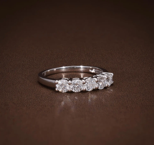<b>Silver</b> Vintage IGI Certified Lab Grown Diamond Engagement <b>Ring</b> Luxury Wedding Jewelry for Anniversary and Party Gift - Product Image 3