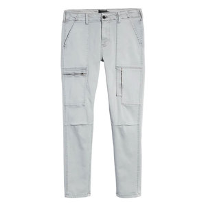 New Men's Straight Mid-Rise Lightweight Eco-Friendly Breathable Casual Cargo Pants for Outdoor Use-High Quality - Product Image 1