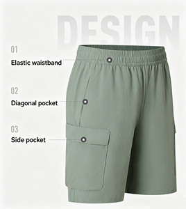 Nuevos pantalones cortos deportivos personalizados verde claro de alta calidad, sublimados en malla, informales, para baloncesto y correr, 5 pulgadas por encima de la rodilla, transpirables, para hombre. - Product Image 4