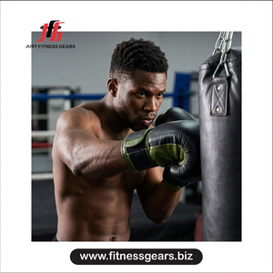 Gants de boxe en cuir PU avec logo personnalisé, professionnels, vert olive, noir, légers, antidérapants, unisexes, pour l'entraînement, OEM ODM - Product Image 4