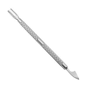Poussoir à cuticules en acier inoxydable pour outil de soin des ongles durable professionnel pour le nettoyage - Product Image 1