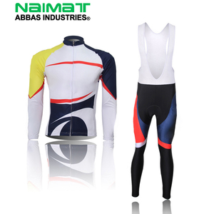 Conjunto de Jersey de Ciclismo Personalizado para Hombre, Secado Rápido, Transpirable, Manga Larga, Ropa de Ciclismo de Montaña y Carretera, Pantalones con Tirantes Acolchados, Uniforme - Product Image 1