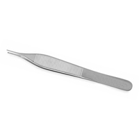 Nouvel arrivage : Pinces Adson polyvalentes à poignée large, antidérapantes et striées, en acier inoxydable – Kit d'instruments pour greffe de cheveux