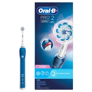 Cepillo de Dientes Eléctrico Recargable <span class=keywords><strong>Oral</strong></span> <span class=keywords><strong>B</strong></span> <span class=keywords><strong>Pro</strong></span> 2 <span class=keywords><strong>2000</strong></span> con Indicador de Presión para un Cuidado Dental Diario Fácil, una Elección Inteligente - Product Image 6