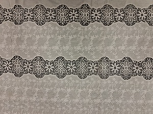 Tela Bordada de Algodón GPO Blanco de Alta Calidad Premium – Diseño Intrincado de Encaje Guipur y Motivos Florales para Prendas de Vestir - Product Image 4