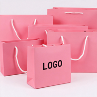 Sacs de courses en carton blanc personnalisés en gros, sacs cadeaux sur mesure pour les magasins de vêtements