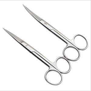 Ciseaux à iris professionnels en acier inoxydable allemand à pointe fine, droits, à lame émoussée et tranchante, pour instruments chirurgicaux, vente en gros, Pakistan - Product Image 5