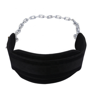 Weightlifting Dipping <b>Belt</b> Durable Strength Training Dip <b>Belt</b> with Chain for Weighted <b>Exercises</b> OEM Supply - Product Image 4