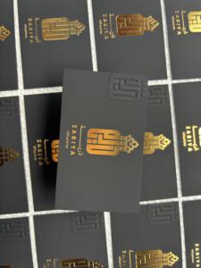 Tarjetas de Invitación Impresas en Serigrafía con Lámina Negra, Tarjetas de Felicitación de Boda Personalizadas Premium, Tarjetas de Visita al por Mayor - Product Image 2