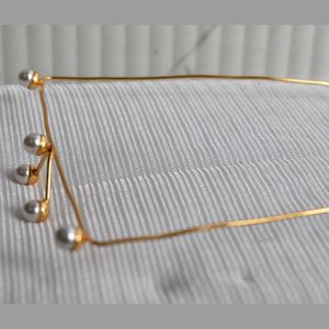 Handmade Brass Gold Plated Facelet eyewear Jewelry Set for Women Bridal Indian Necklace & Earrings Wholesale Manufacturer - Product Image 4