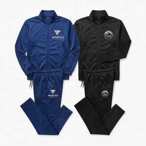 Ensemble de survêtement streetwear personnalisé OEM en molleton épais avec sweat à capuche et pantalon de survêtement assorti, marque privée - Product Image 5